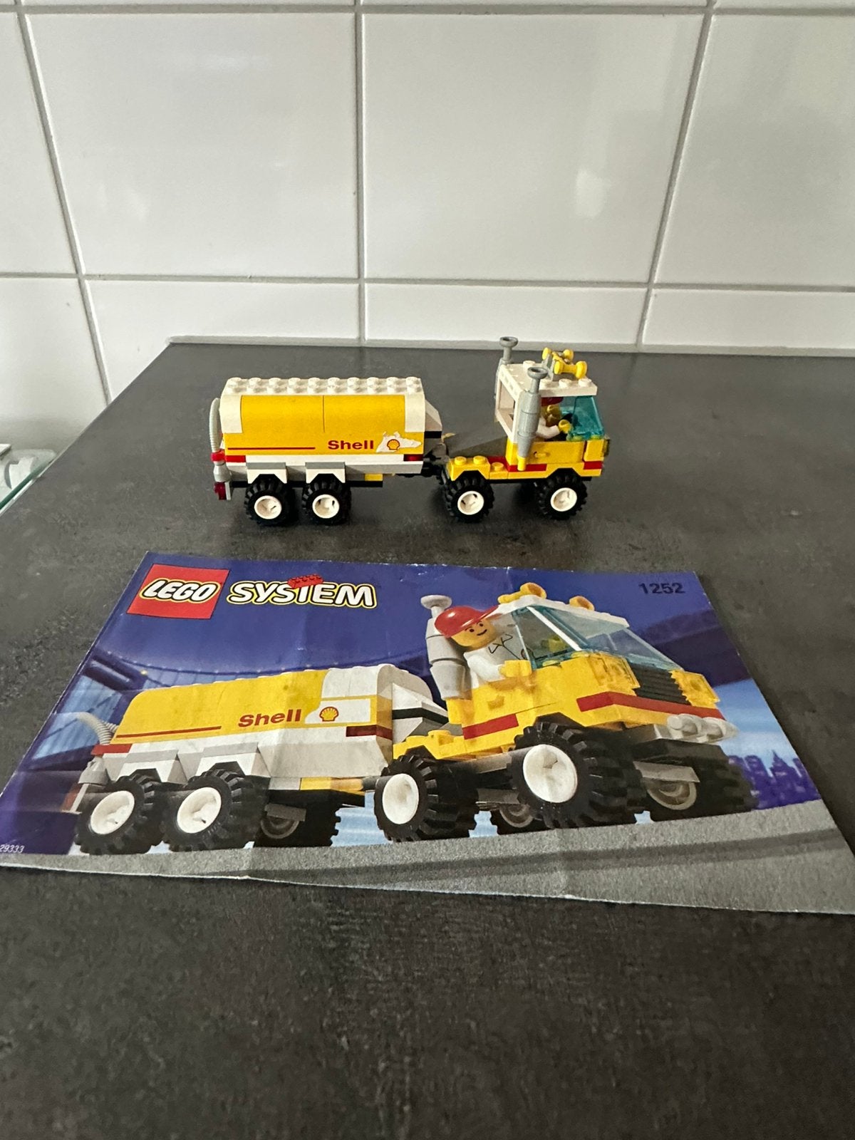 Lego System 1252 Shell Tankwagen, Ophalen, Zo goed als nieuw
