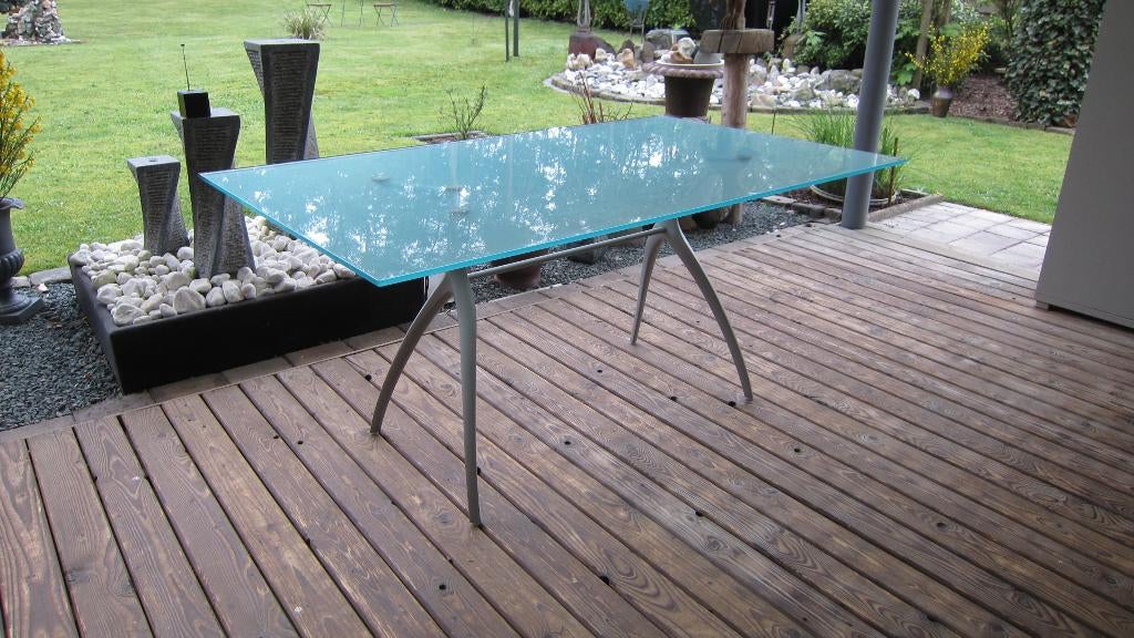 "Rolf Benz" iconische design tafel "type 8990" Nieuwe staat!, Ophalen, Design, 50 tot 100 cm, Zo goed als nieuw