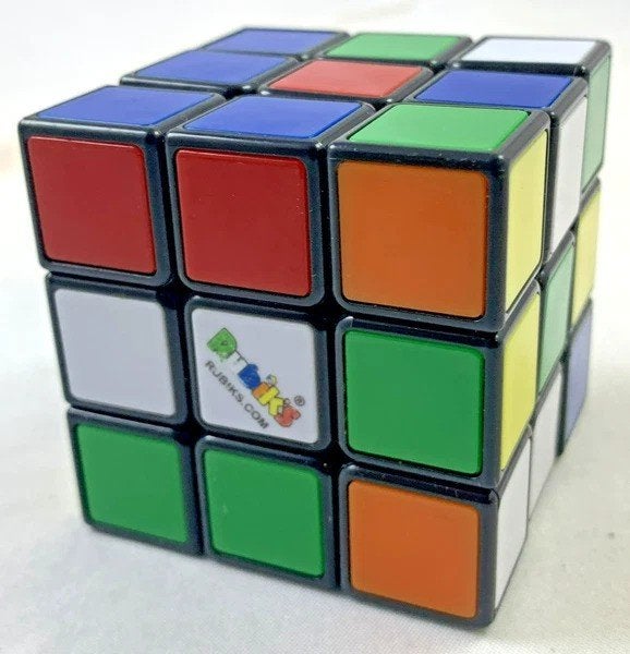 Originele Rubik's Cube 3x3 Kubus Breinbreker puzzel 2013, Verzenden, Minder dan 500 stukjes, Zo goed als nieuw, Rubik's of 3D-puzzel