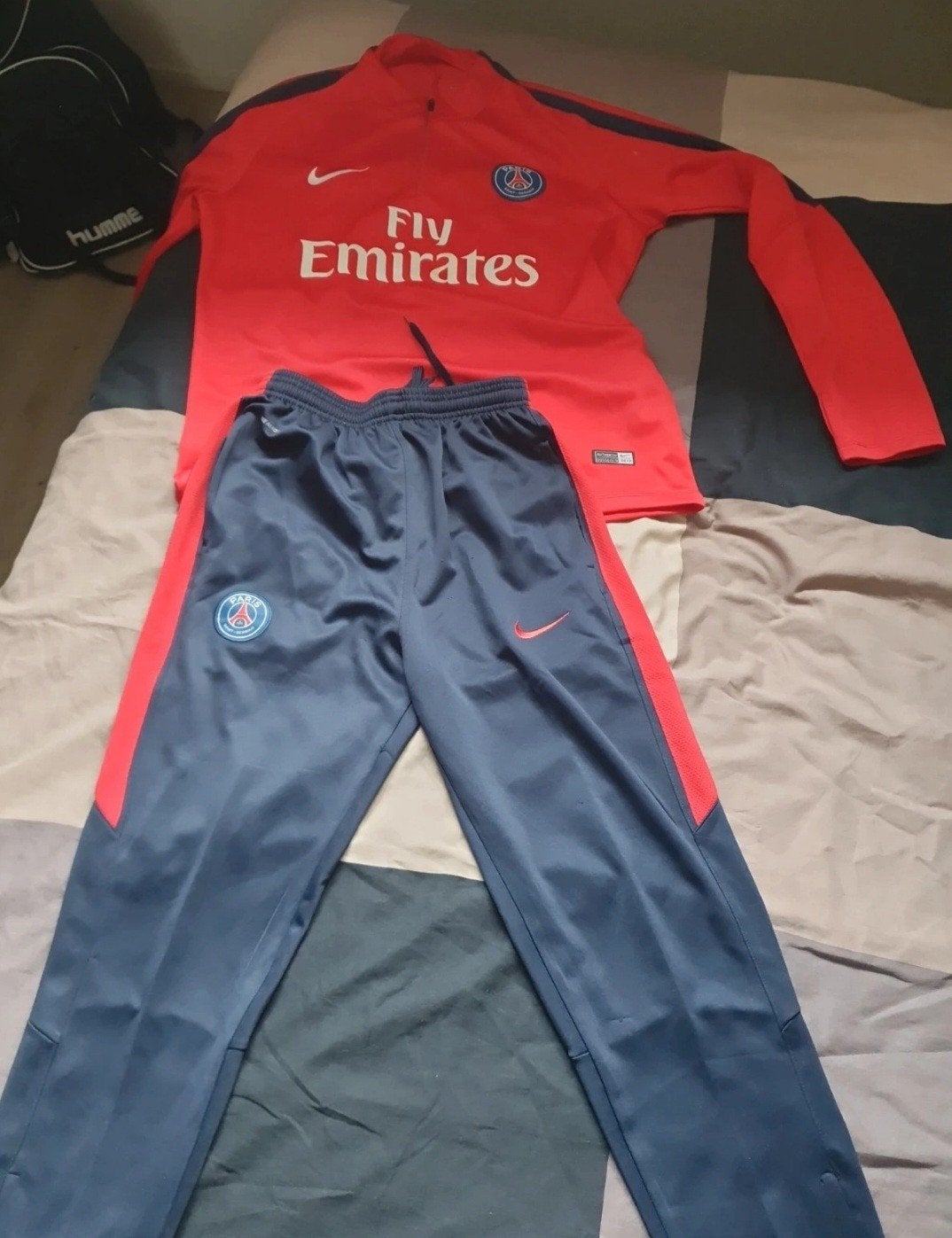 PSG trainingspak Nike Dri-Fit rood/blauw - Zo goed als nieuw, Ophalen, Nike