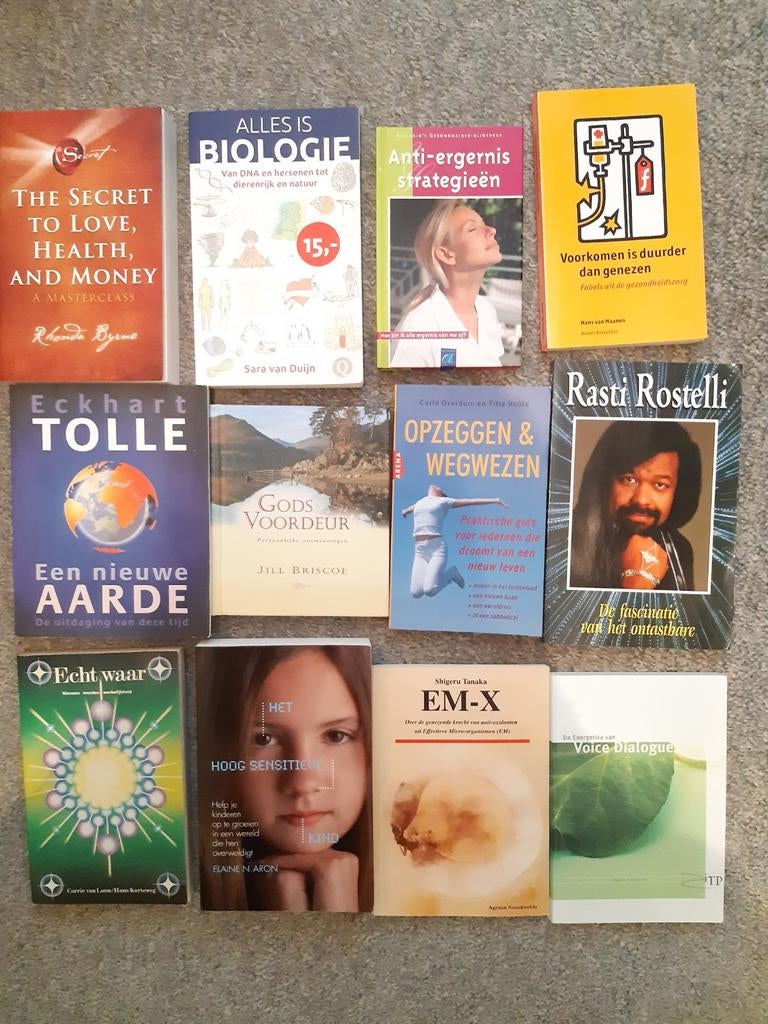 Doos vol met spirituele boeken ( 23stuks), Boeken, Ophalen of Verzenden, Gelezen, Spiritualiteit algemeen, Overige typen