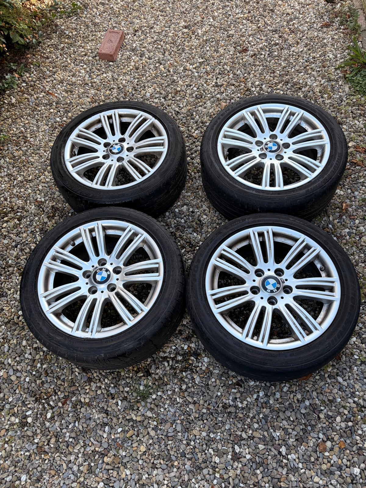 BMW F20 F21 originele velgen met banden breedset, Banden en Velgen, 17 inch, Ophalen of Verzenden, Personenwagen