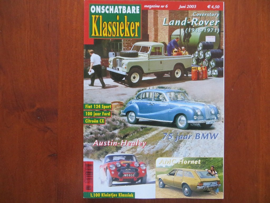 Onschatbare Klassieker 6 2003 Land-Rover (’48-’71), Hornet, Boeken, Ophalen of Verzenden, Nieuw, Ford