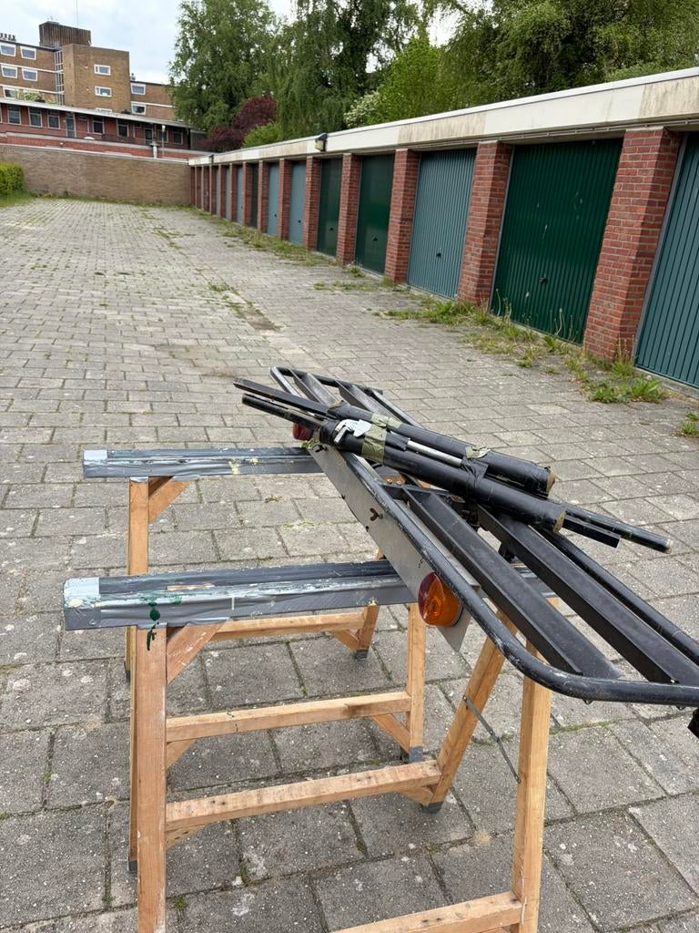 Fietsen/ drager voor vervoer op trekhaak, Auto diversen, Ophalen of Verzenden, Zo goed als nieuw, Trekhaakdrager