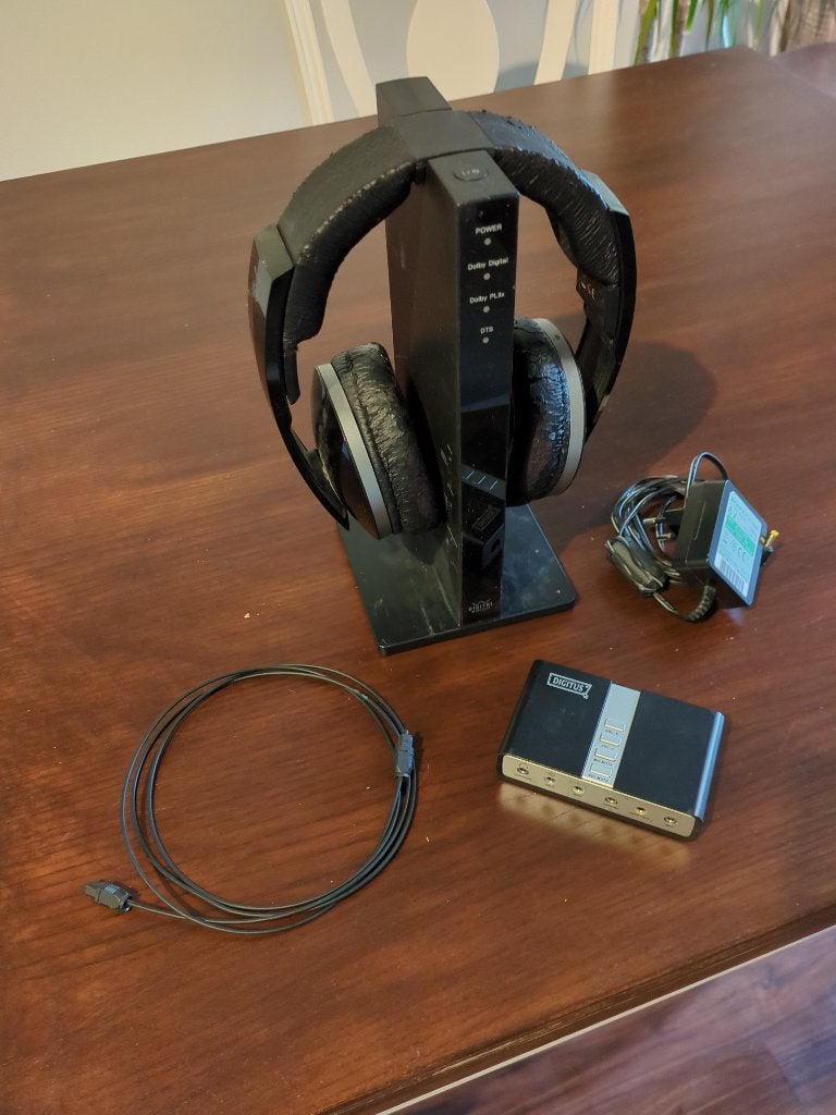 Sony MDR-RF6500 + USB 7.1, Audio, Tv en Foto, Koptelefoons, Ophalen of Verzenden, Gebruikt, Sony, Draadloos