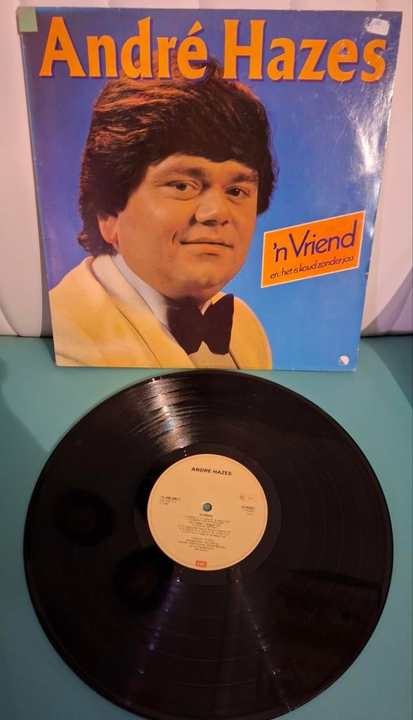 André Hazes - 'n Vriend (LP)   1980/2, Cd's en Dvd's, Vinyl | Nederlandstalig, Ophalen of Verzenden, Gebruikt, Overige formaten