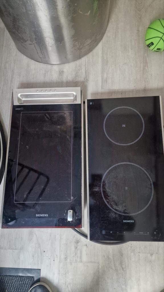 Siemens domino, Gebruikt, 3 kookzones of minder, Ophalen of Verzenden, Energieklasse A of zuiniger