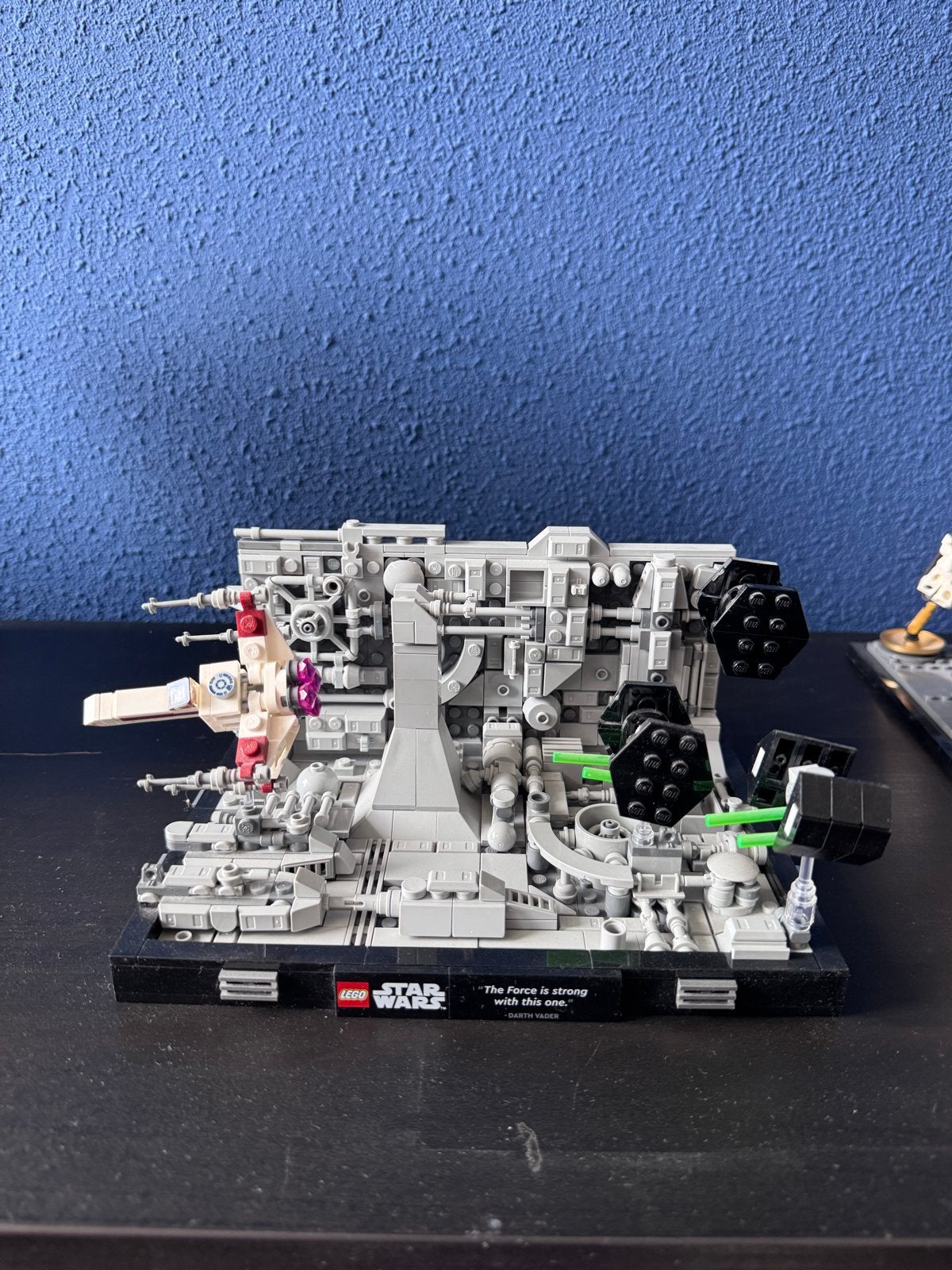 LEGO Star Wars Diorama: Death Star Trench Run (75329), Ophalen of Verzenden, Zo goed als nieuw, Overige merken
