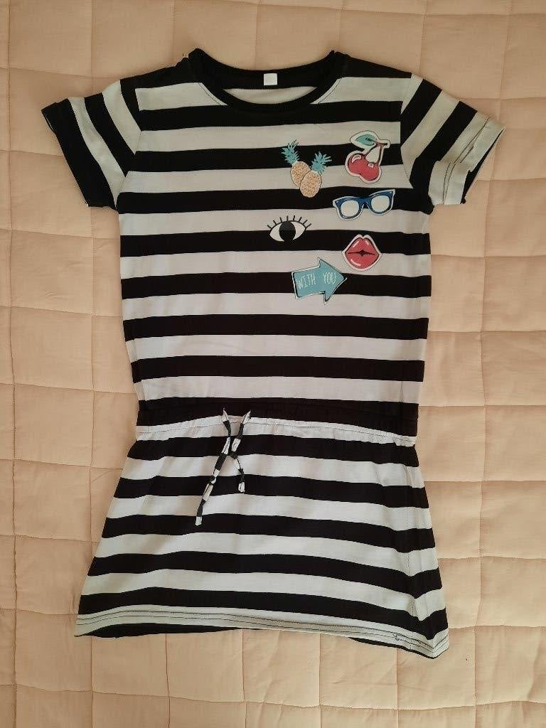Jurkje maat 146-152, Kinderen en Baby's, Kinderkleding | Maat 146, Ophalen of Verzenden, Zo goed als nieuw, Meisje, Jurk of Rok