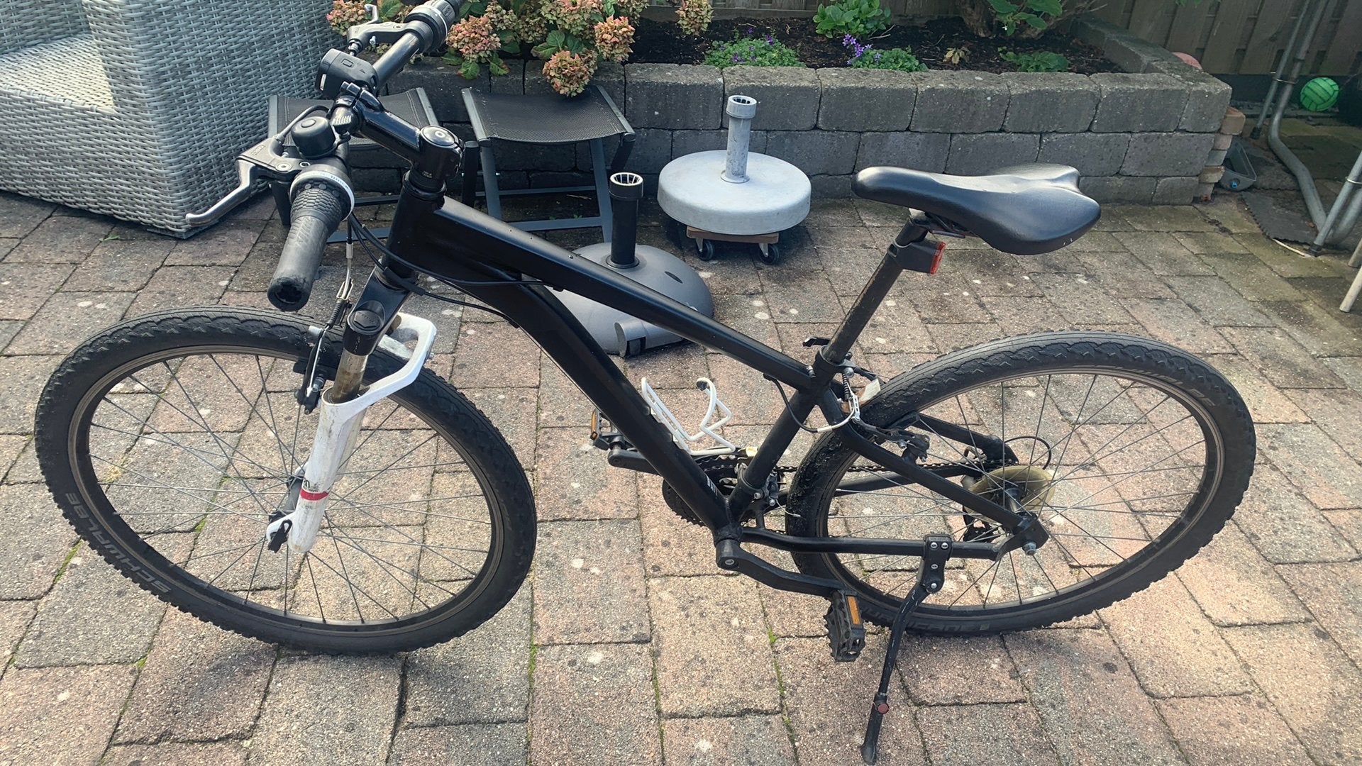 Mountainbike rockrider, Ophalen, Zo goed als nieuw, 26 inch of meer, Handrem