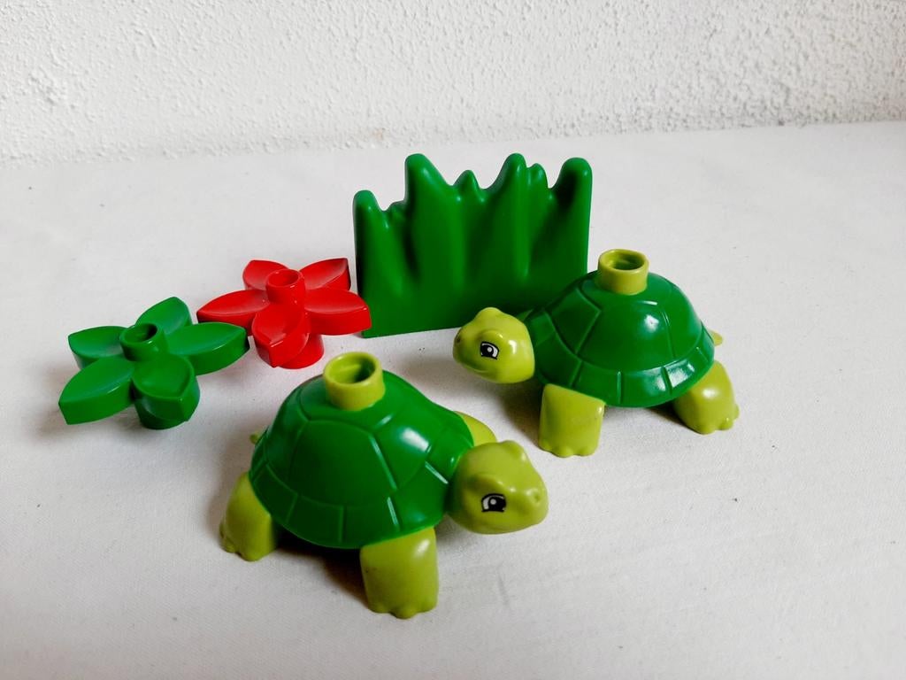 Duplo dierentuin dieren schilpad, Ophalen of Verzenden, Gebruikt, Duplo