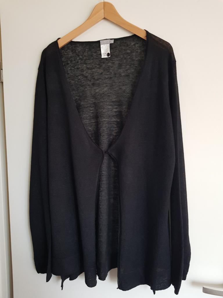No Man's Land zwart linnen vest maat XL nieuw, Kleding | Dames, Truien en Vesten, Zwart, Maat 46/48 (XL) of groter, Nieuw, Ophalen of Verzenden