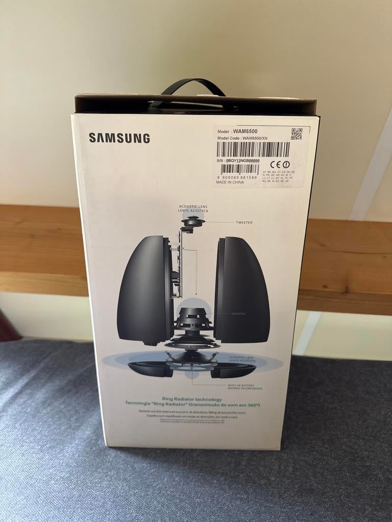 Samsung WAM6500, Audio, Tv en Foto, Luidsprekers, Nieuw, Front, Rear of Stereo speakers, Minder dan 60 watt, Overige merken, Ophalen of Verzenden