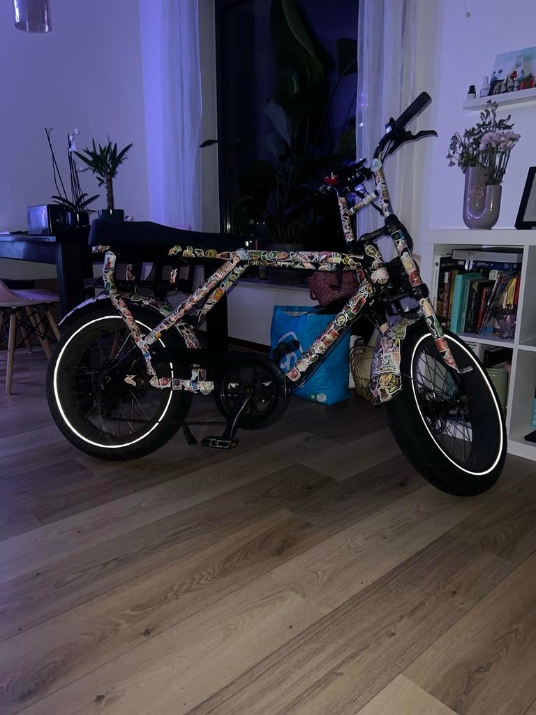 Knaap bike AMS met stickers, Minder dan 47 cm, Ophalen of Verzenden, Gebruikt, Overige merken