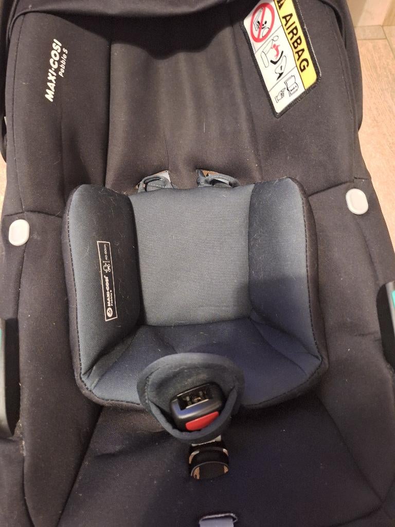 Maxi cosi met (iso-fixbase), Kinderen en Baby's, Ophalen, Afneembare rugleuning, 0 t/m 13 kg, Maxi-Cosi