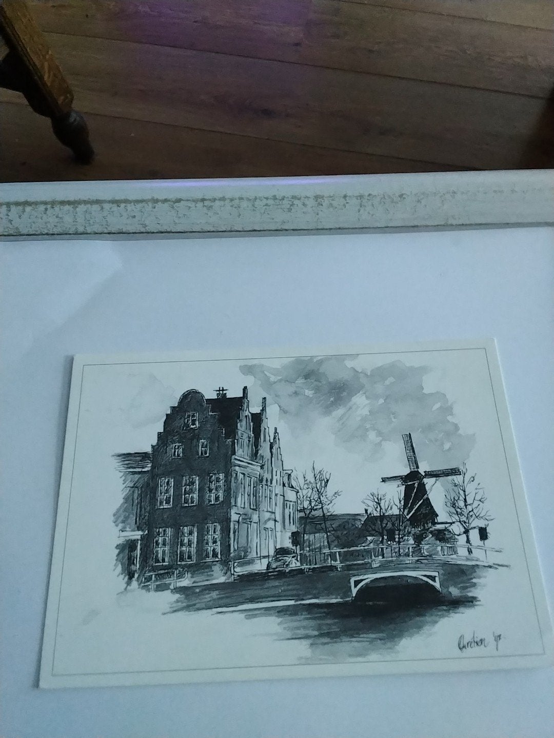 Fries  landschapje, Ophalen of Verzenden, 1960 tot 1980, Gelopen