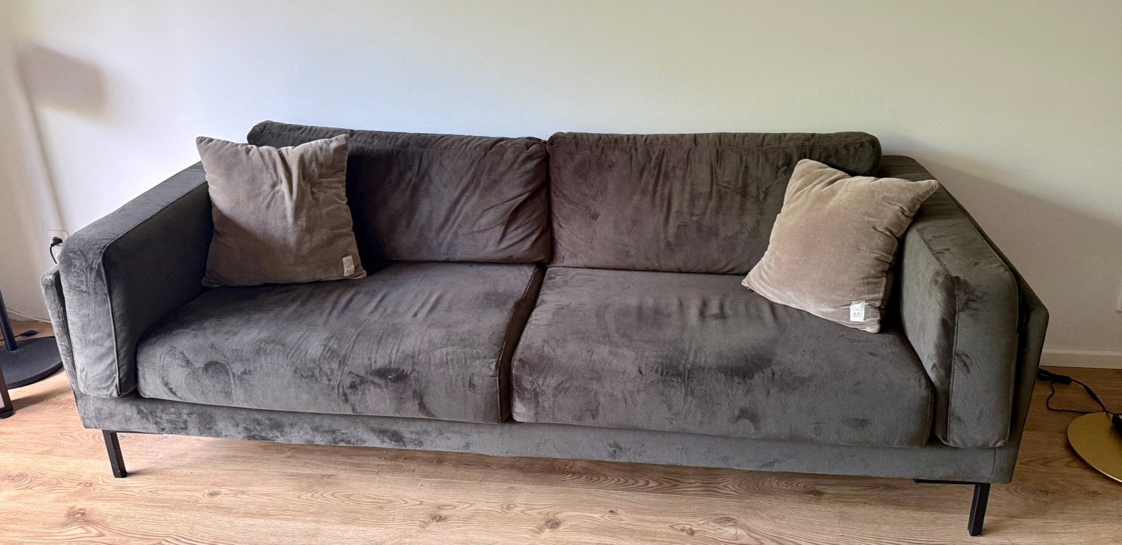 Bank van Woood, Huis en Inrichting, Banken | Bankstellen, 75 tot 100 cm, Ophalen of Verzenden, Zo goed als nieuw, Rechte bank