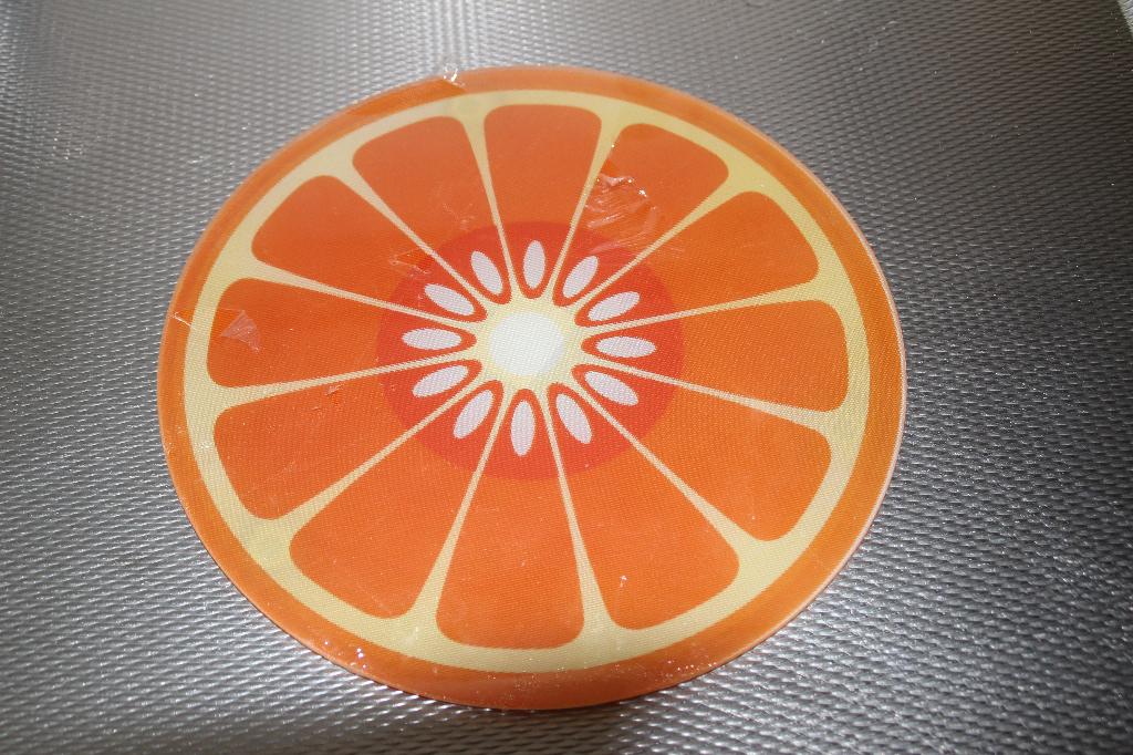 glazen onderzetters 30 cm 2 stuks nieuw, Ophalen of Verzenden, Nieuw
