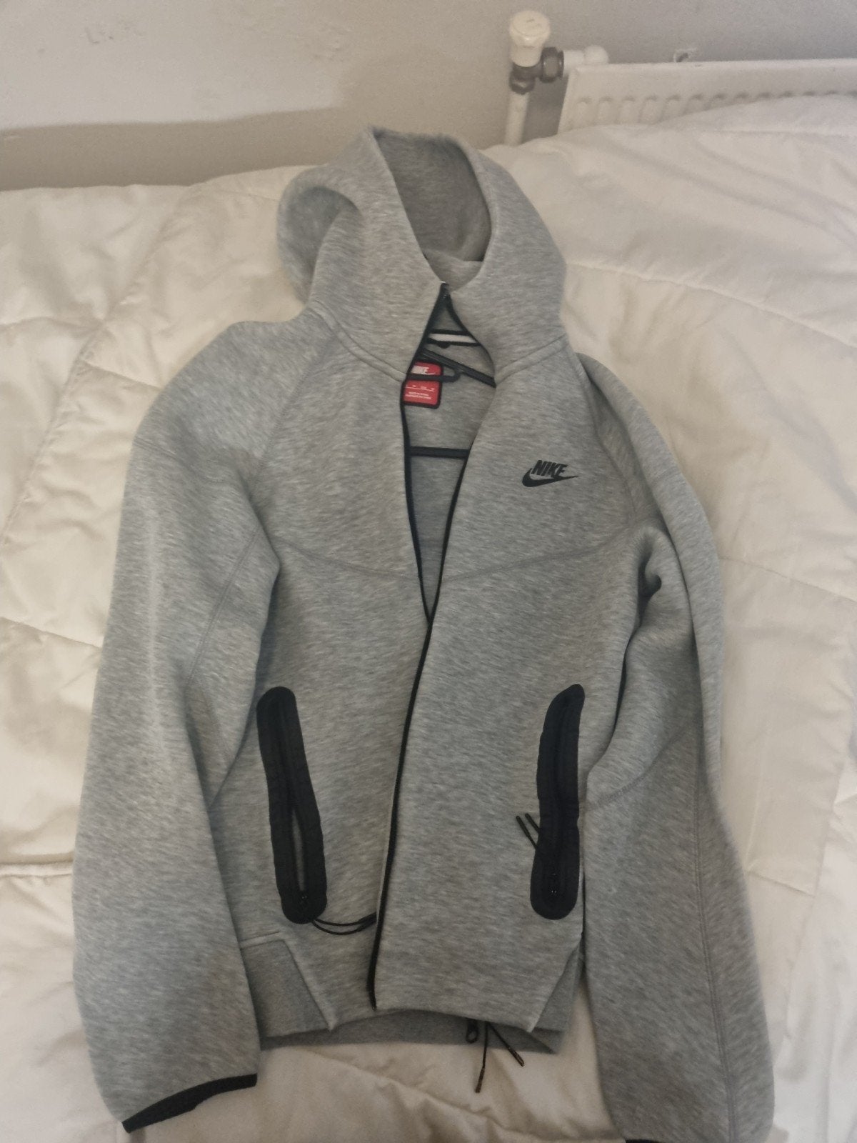 Nike Tech Fleece Vest maat xs - Zo goed als nieuw, Ophalen, Zo goed als nieuw, Grijs, Nike