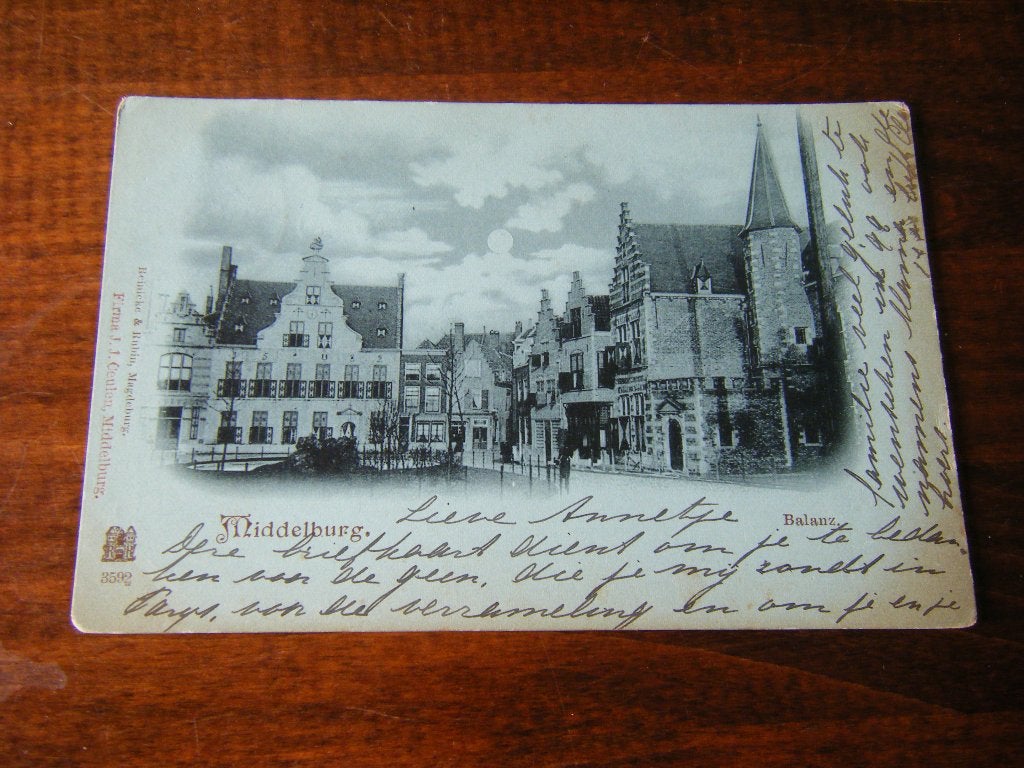 R41 - Middelburg - Balans - 1898  !!! - Mooi/Zeer oud, Ophalen of Verzenden, Voor 1920, Zeeland