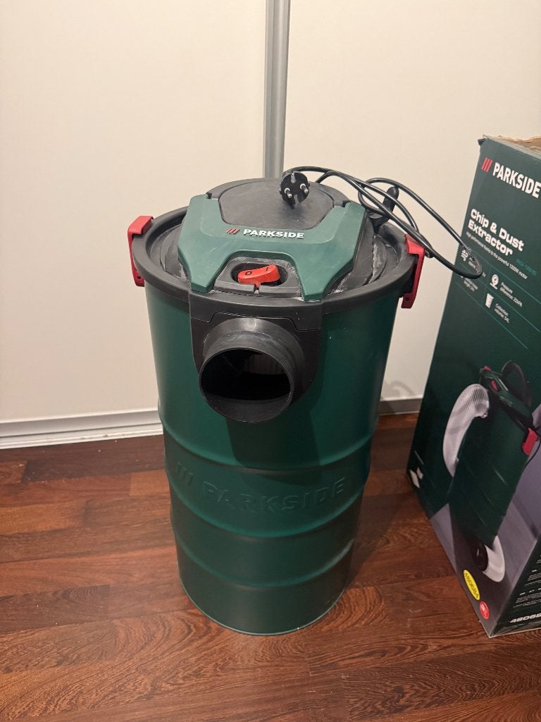 Parkside PASA 1200 B2 chip and dust extractor, Ophalen, Zo goed als nieuw, Overige typen