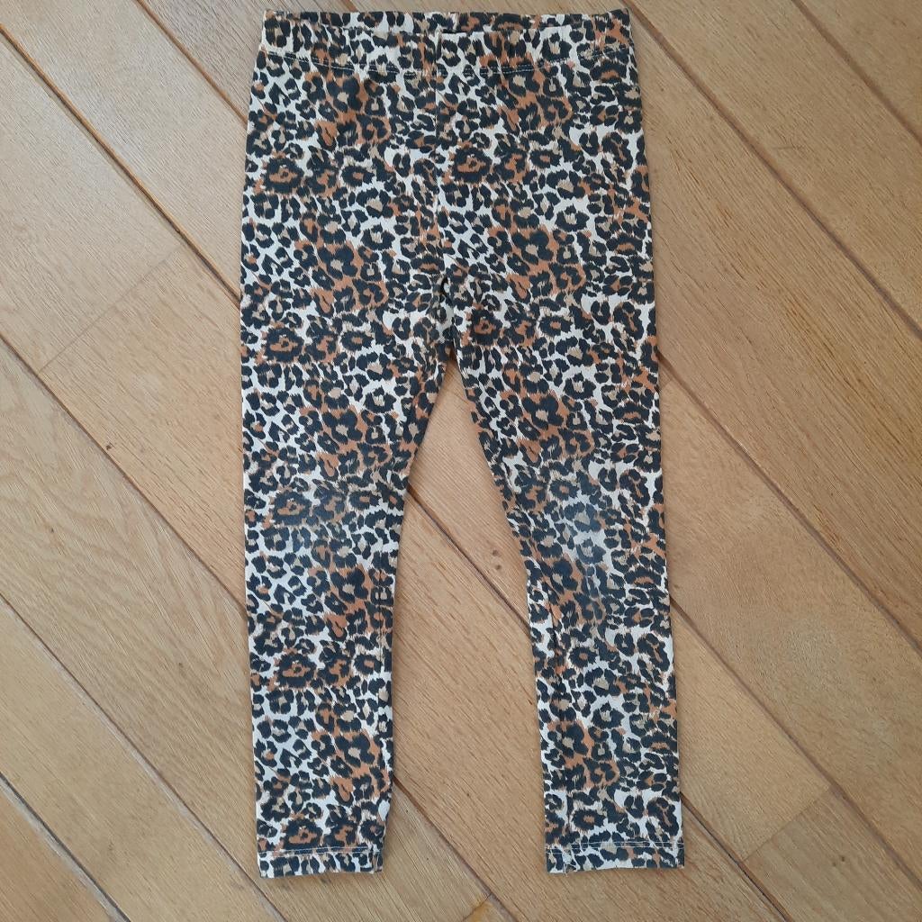 KIDS legging met panter print maat 110, Broek, Meisje, Kids, Ophalen of Verzenden