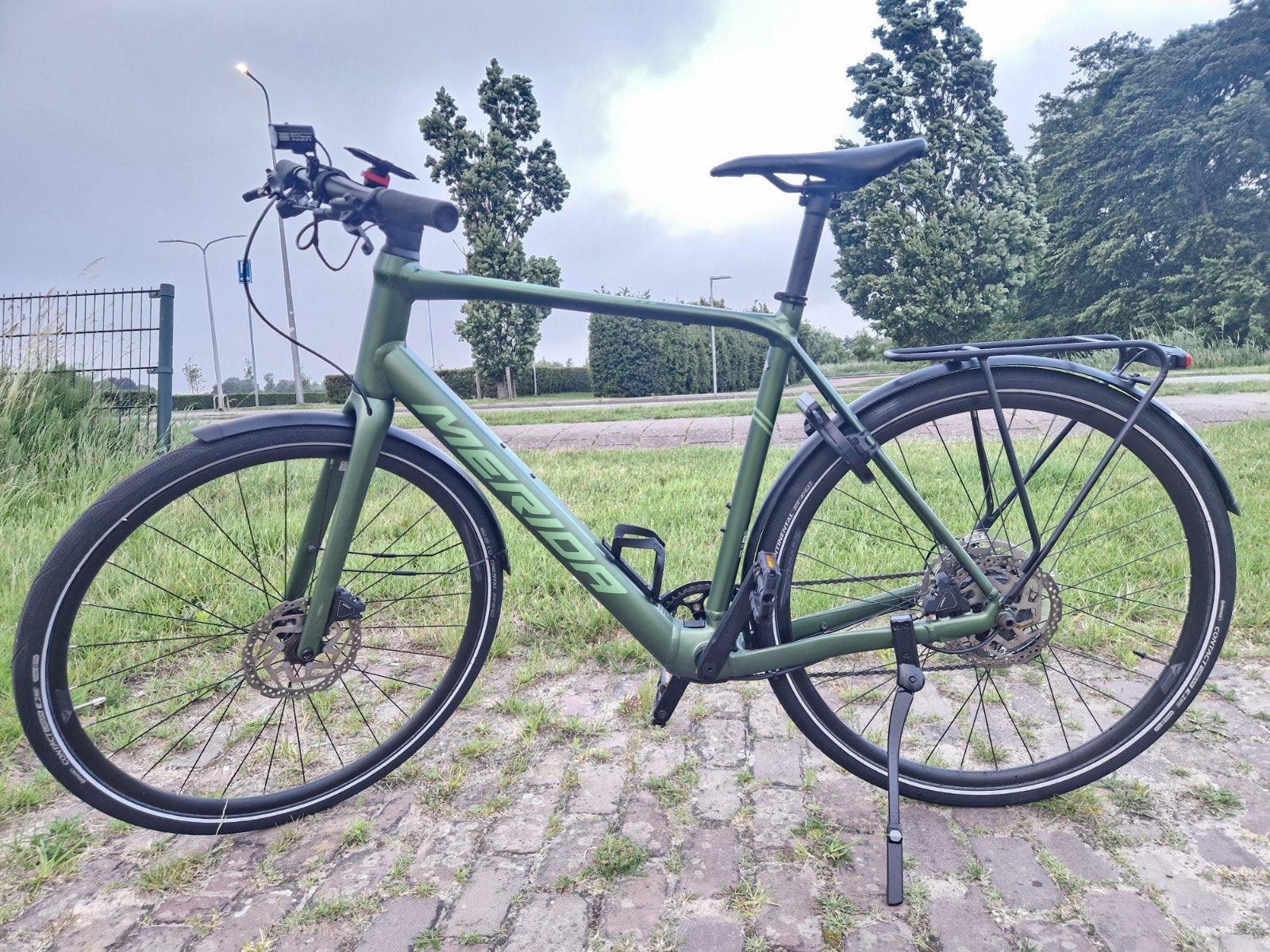 ELEKTRISCHE FIETS MERIDA ESPEEDER (BLUETOOTH)WEINIG KM, 53 tot 57 cm, Ophalen, Zo goed als nieuw, Overige merken