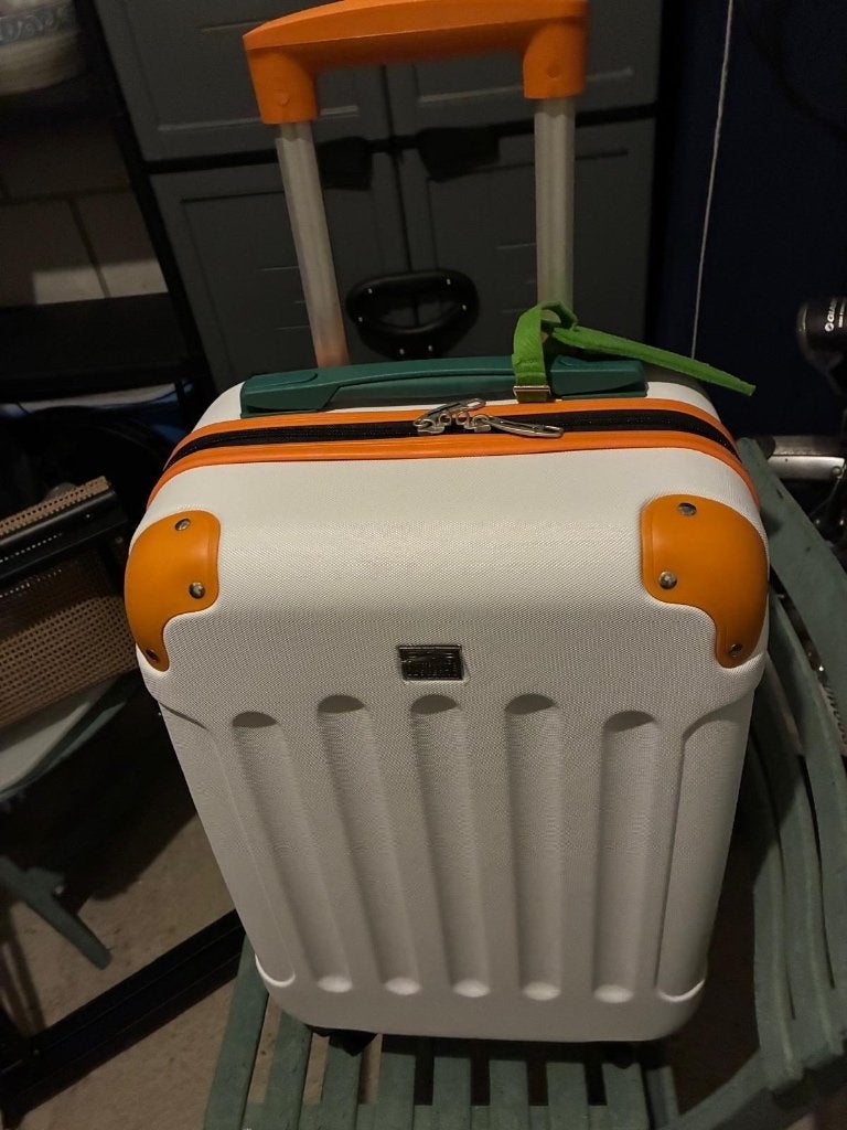 Rolkoffer, Ophalen, Wieltjes, 50 tot 60 cm, Hard kunststof