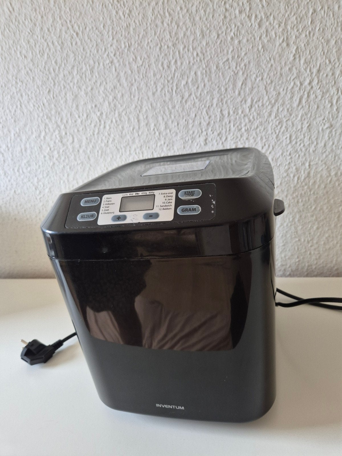 Inventum Broodbakmachine BM121D - Zo goed als nieuw, Ophalen, Zo goed als nieuw, Kijkvenster