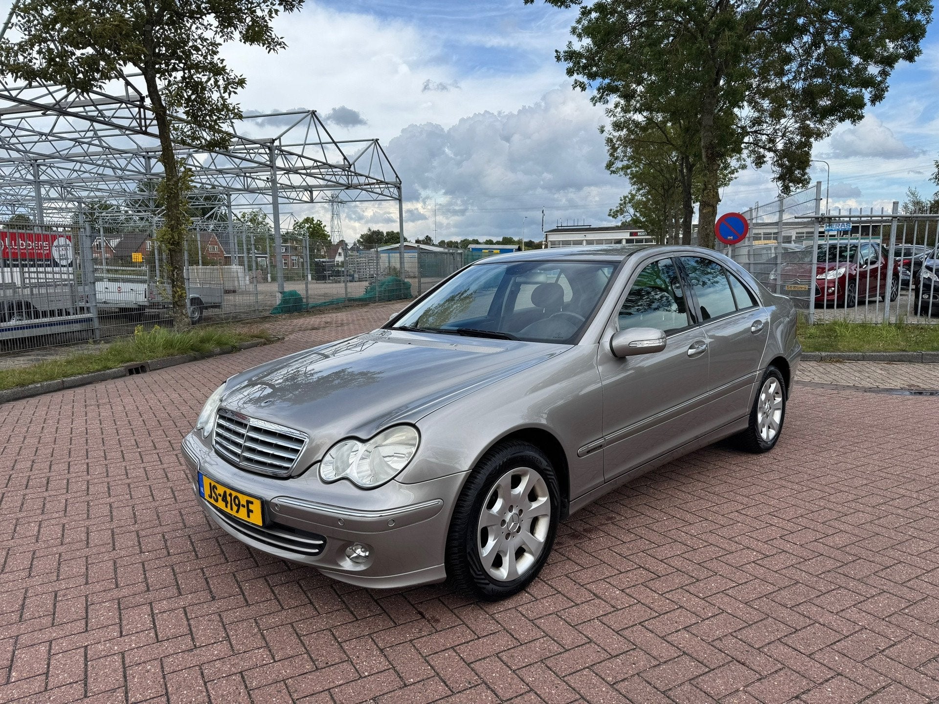 Mercedes-Benz C-klasse 180 K. Elegance automaat, Automaat, Achterwielaandrijving, Gebruikt, 1796 cc