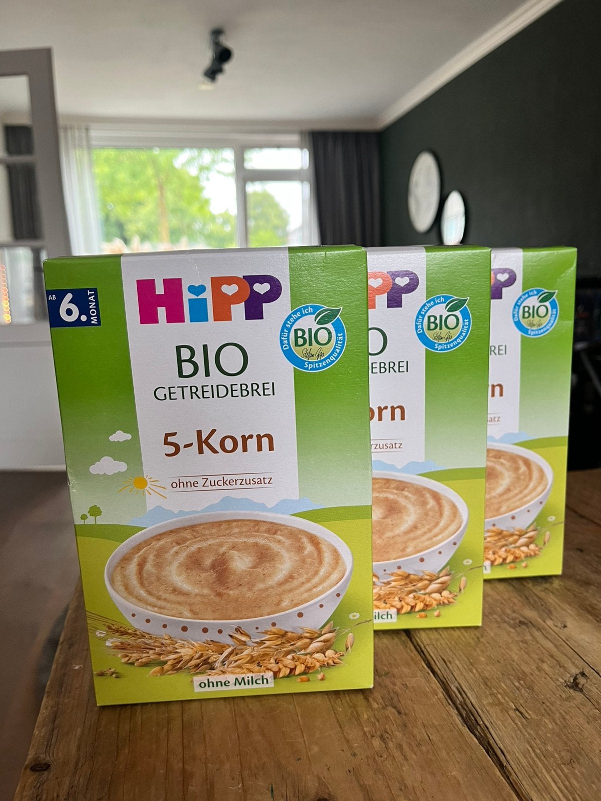 HiPP Bio Getreidebrei 5-Korn, Ophalen of Verzenden, Nieuw, Overige typen