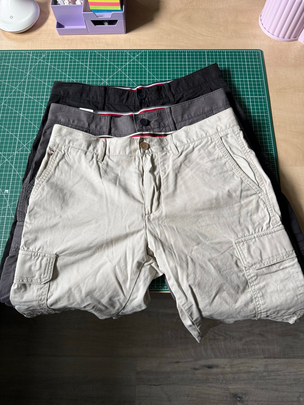 Tommy Hilfiger Cargo Shorts - 3-pack, Kleding | Heren, Broeken en Pantalons, Ophalen of Verzenden, Zo goed als nieuw, Overige maten