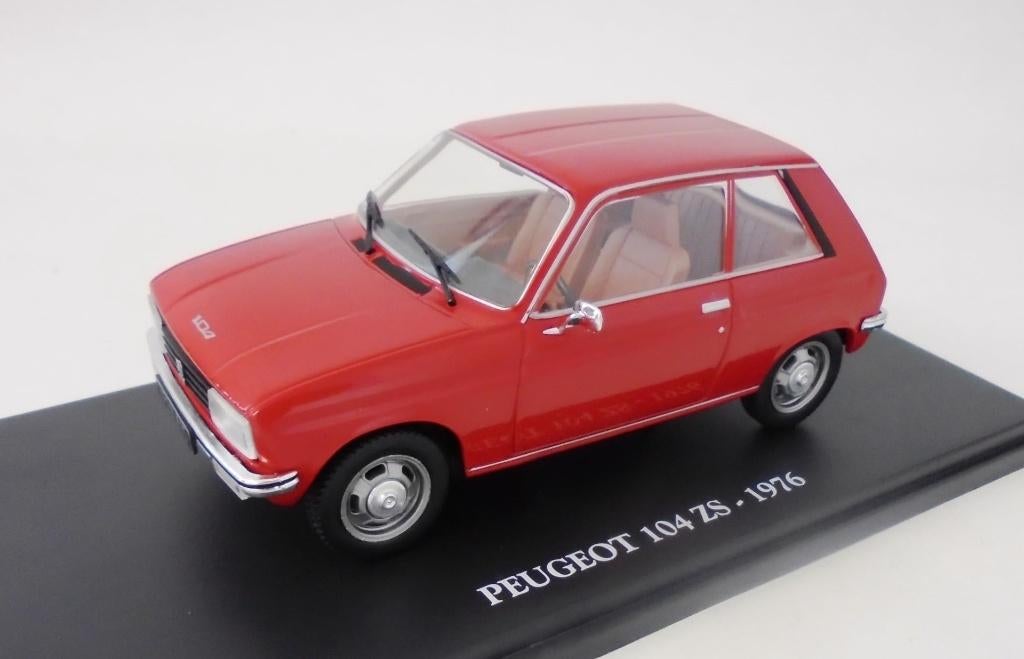 Peugeot 104 ZS -- 1976 --, Hobby en Vrije tijd, Modelauto's | 1:24, Ophalen of Verzenden, Nieuw, Auto, Overige merken