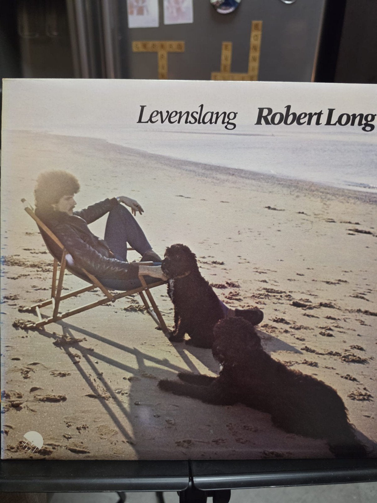 Robert Long - Levenslang LP (1977) met poster, Cd's en Dvd's, LP, Gebruikt, Inclusief poster, Ophalen of Verzenden