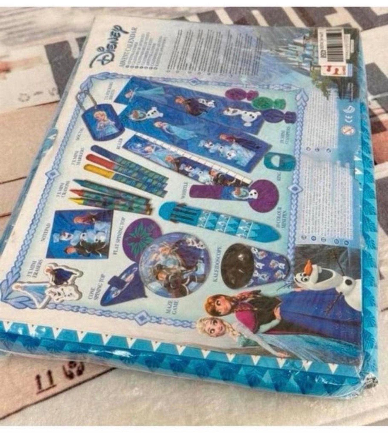 Disney FROZEN adventkalender met cados cadeau kinderen Nieuw, K, K, Overige figuren, Nieuw
