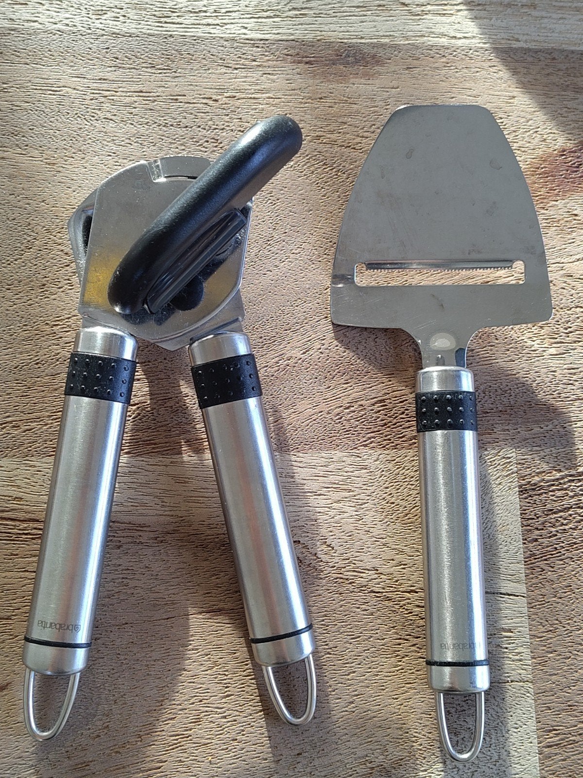 Brabantia blikopener en kaasschaaf, Ophalen of Verzenden, Overige materialen, Brabantia, Overige typen