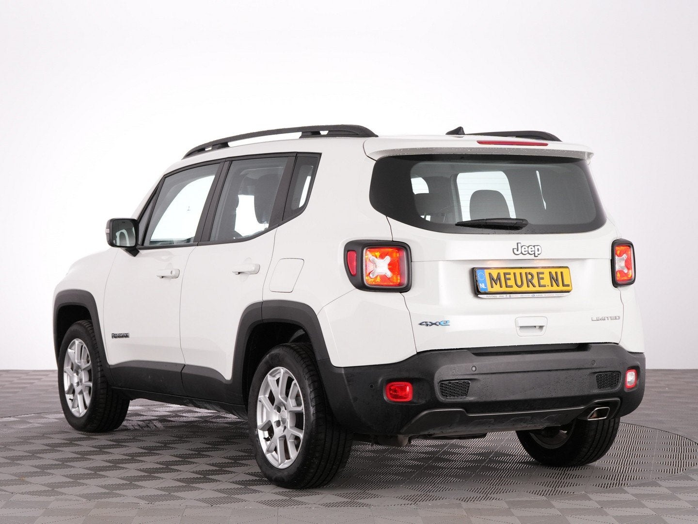 Jeep Renegade 4xe 190 Plug-in Hybrid Electric Limited | NAVI, 12 maanden, Stof, Gebruikt, Wit