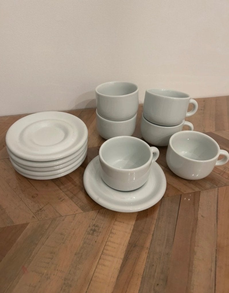 IKEA rondo kop + schotel (6x), Ophalen, IKEA, Zo goed als nieuw, Overige stijlen