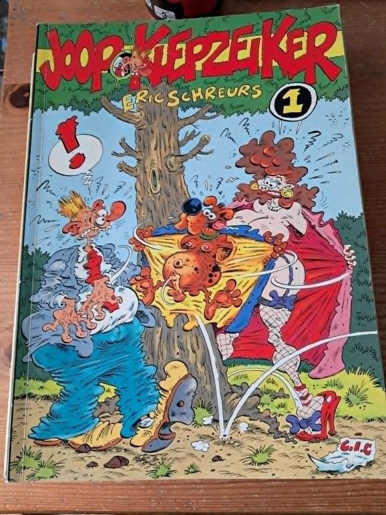 Joop klepzeiker, Meerdere stripboeken, Ophalen, Zo goed als nieuw, Eric Schreurs