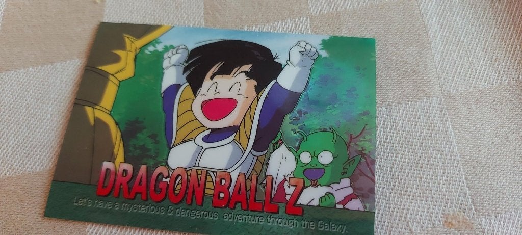 dragonball z kaart reverseholo Gohan met Dende, Ophalen of Verzenden, Nieuw, Losse kaart