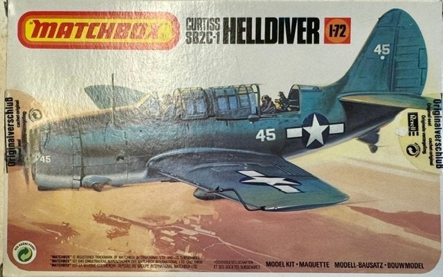 Coelianmodels Matchbox, Pk-104, Helldiver, 1/72, € 34,99, Overige merken, 1:72 tot 1:144, Nieuw, Ophalen of Verzenden