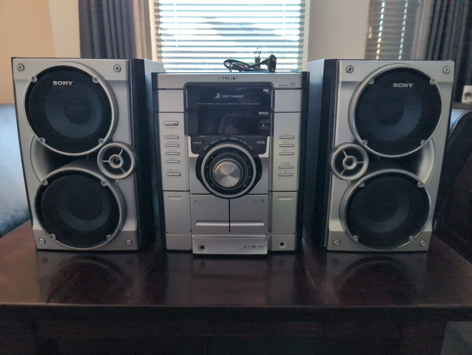 Sony MHC-RG270 Mini Hi-Fi Component met 3-Disc Wissel, Gebruikt, Cassettedeck, Sony, Losse componenten