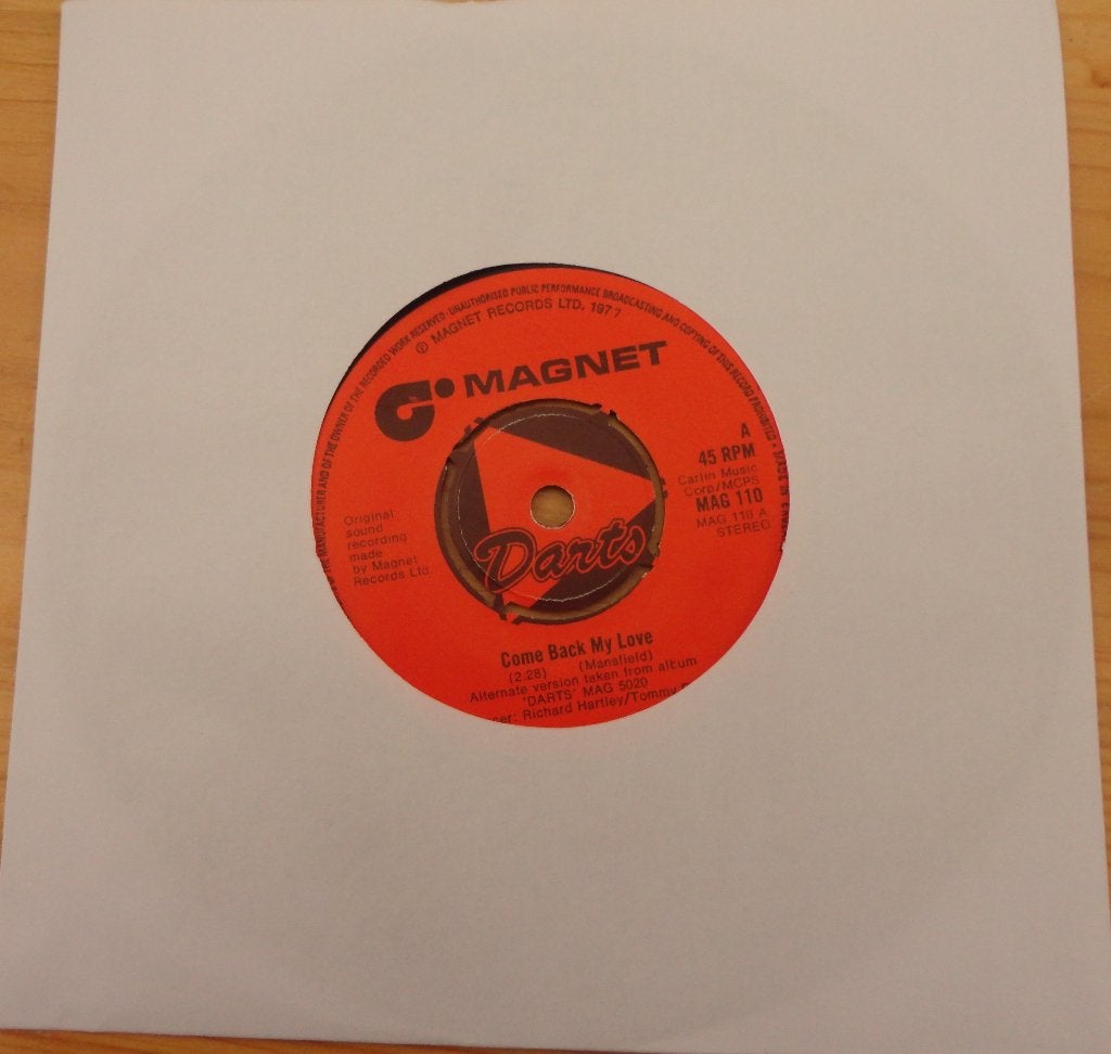 Darts mag. 5020 > Come back my love, Gebruikt, 7 inch, Single, Ophalen of Verzenden