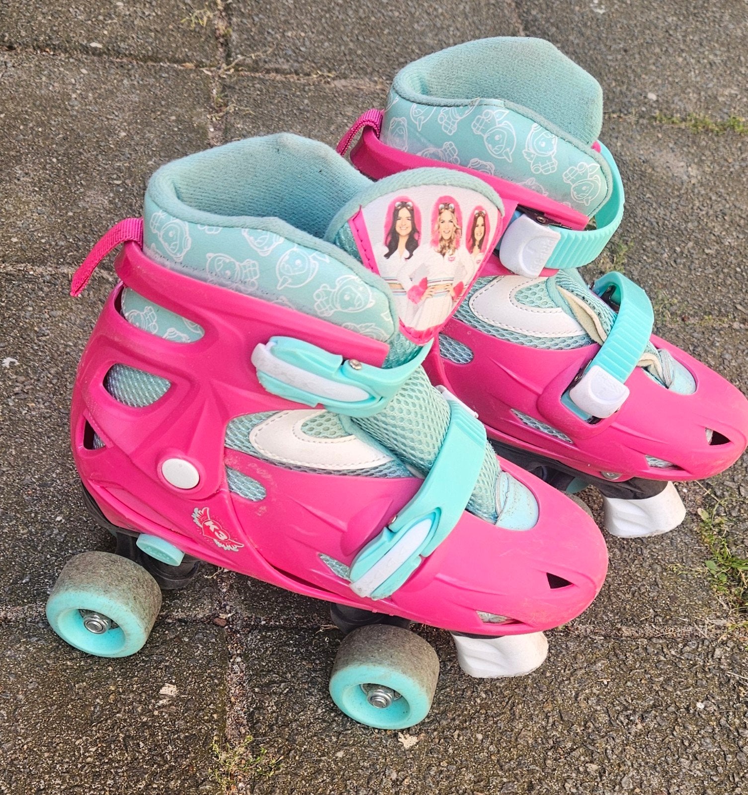 K3 rolschaatsen verstelbaar maat 34-37, Ophalen of Verzenden, Verstelbaar, Gebruikt, Kinderen