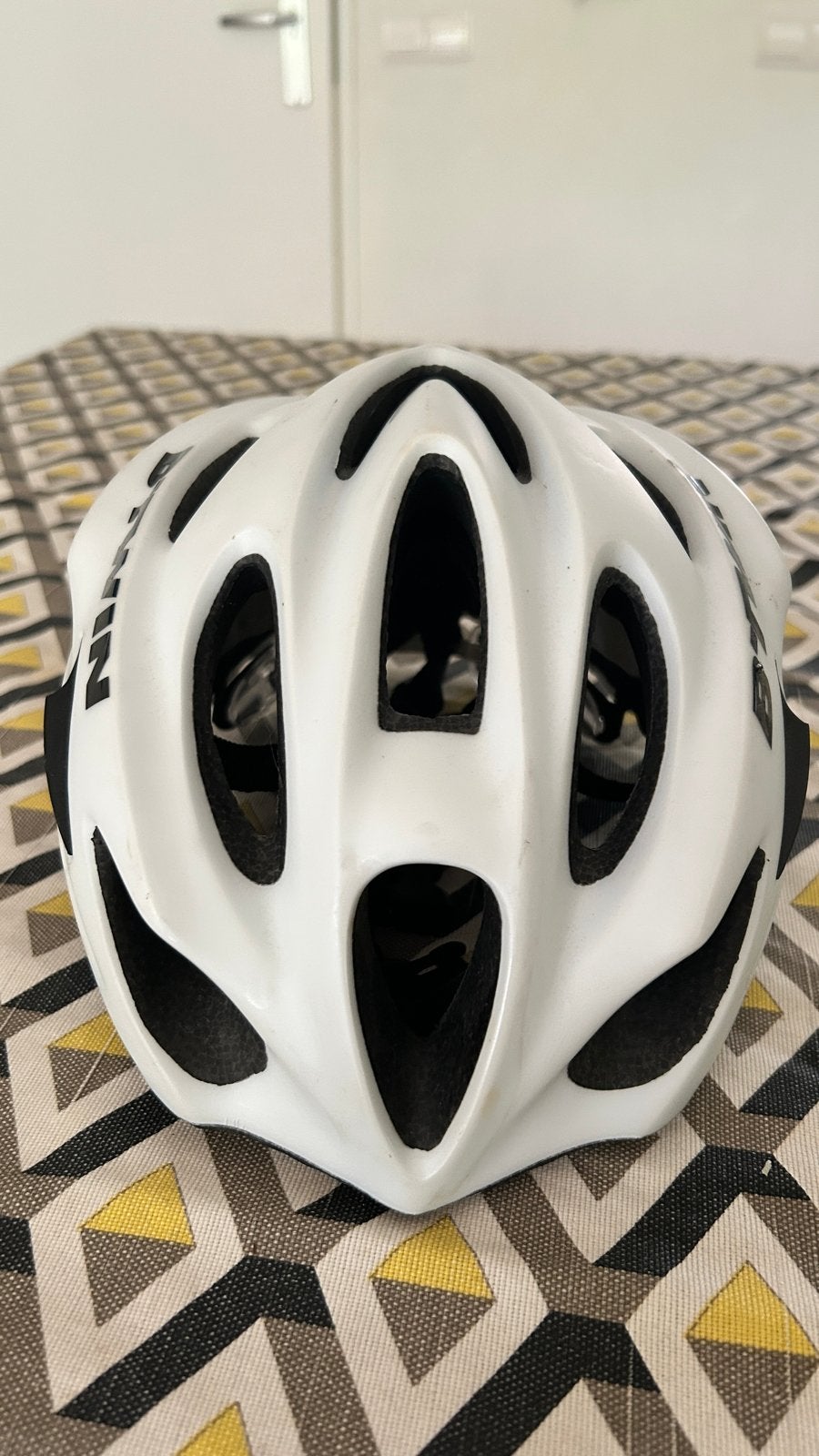 B'twin Helm BH500 Wit - Lichtgewicht Fietshelm (52-57cm), Ophalen of Verzenden, Gebruikt, M, Heer of Dame