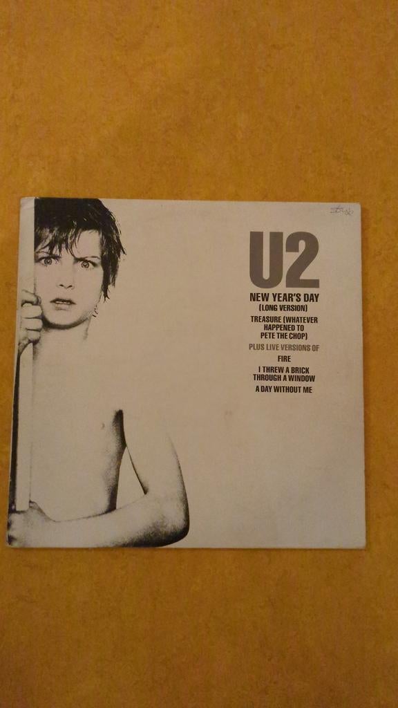 U2 - New Year's Day (Maxi-Single), Cd's en Dvd's, Vinyl Singles, Gebruikt, Maxi-single, Rock en Metal, 12 inch, Ophalen of Verzenden