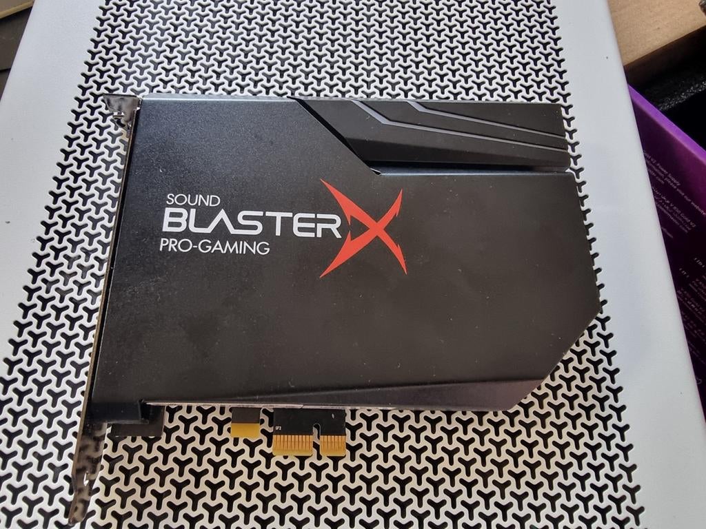 Creative Labs Sound BlasterX AE-5 Plus geluidskaart 5.1, Ophalen of Verzenden, Zo goed als nieuw, Intern, Creative