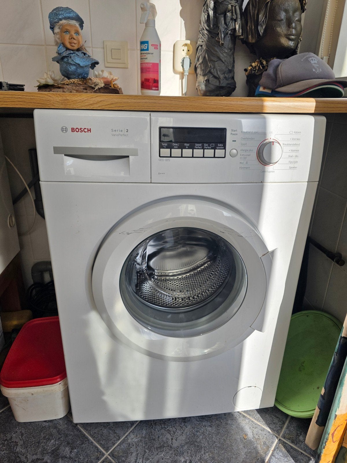 Bosch serie 2 wasmachine 6kg, Ophalen, Minder dan 85 cm, Zo goed als nieuw, Energieklasse A of zuiniger