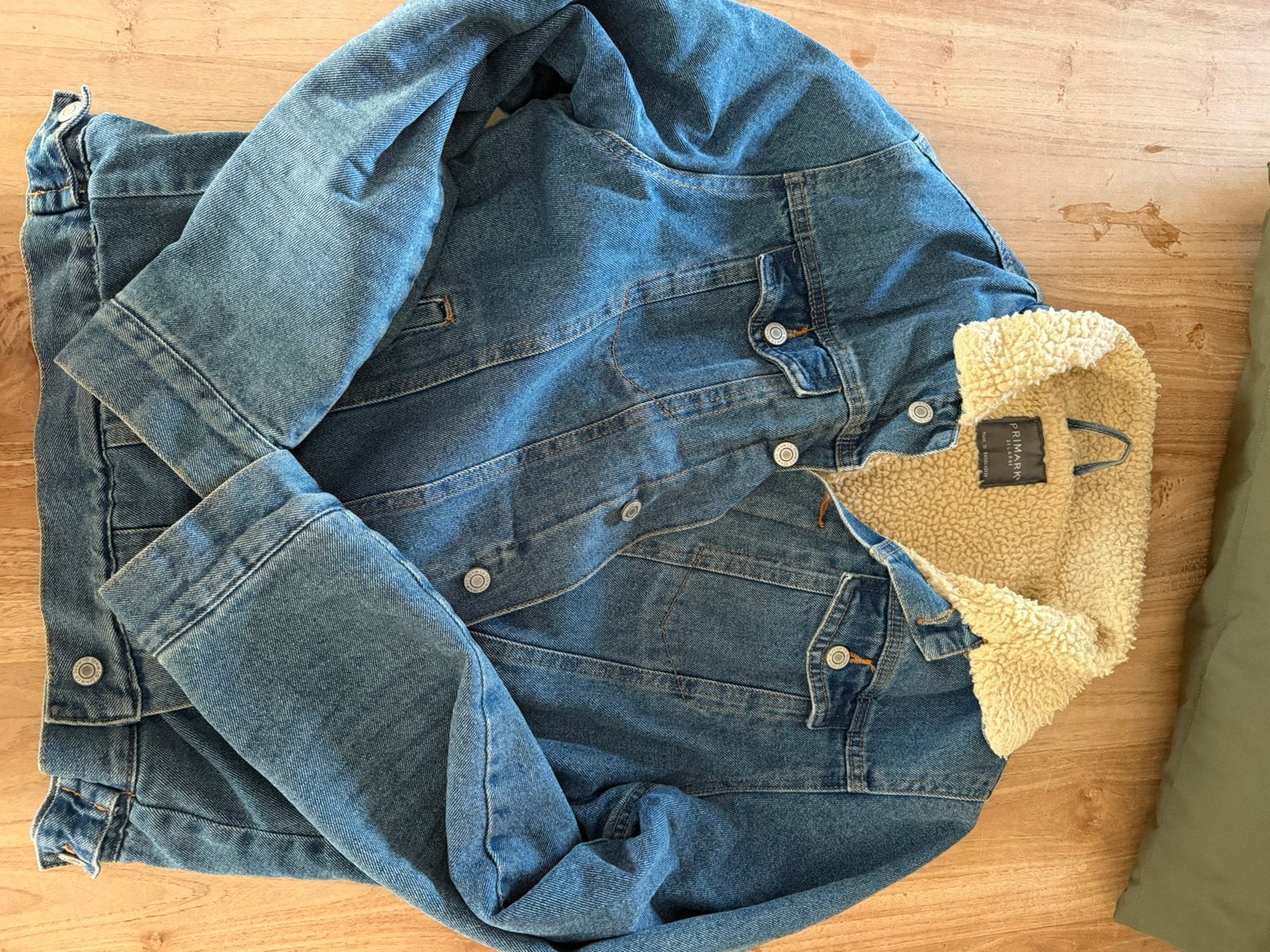 Spijkerjas primark, Kleding | Heren, Ophalen, Zo goed als nieuw, Overige maten, Blauw
