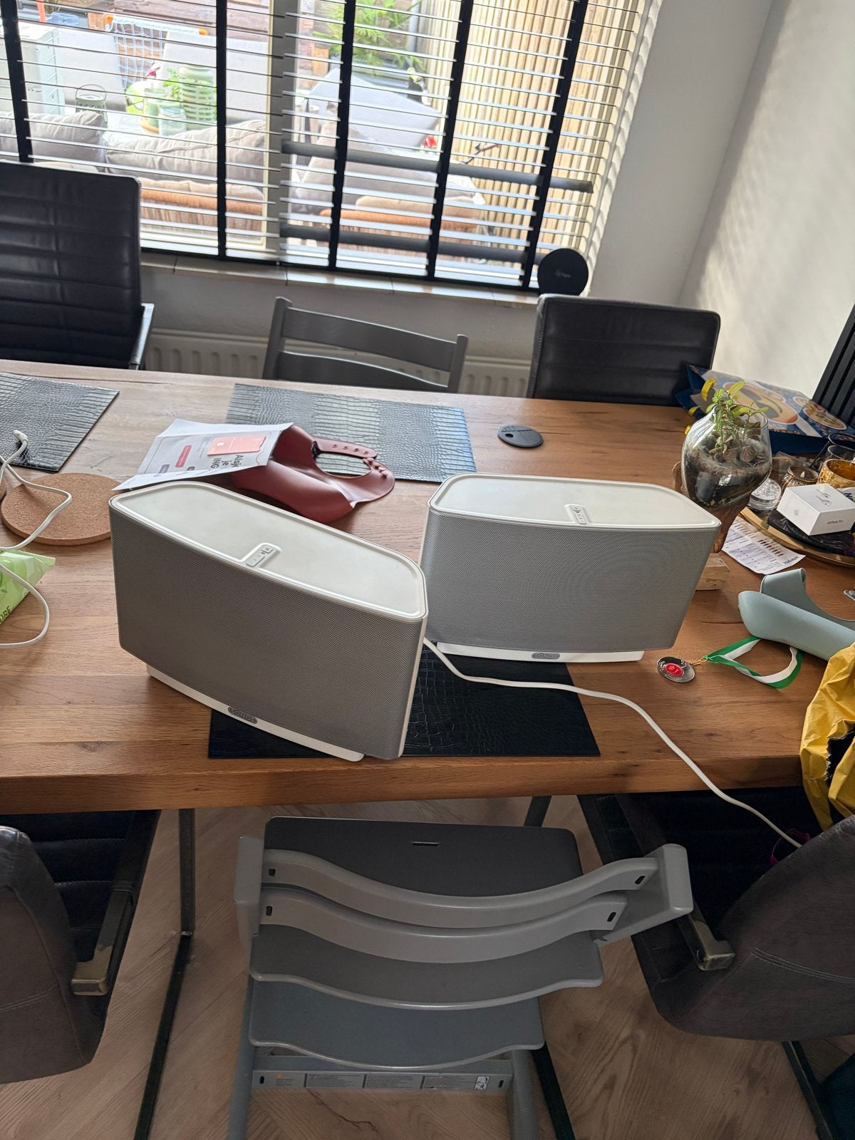 Sonos Play:5 Gen 1 (2 stuks), Stereo speakers, Gebruikt, WiFi, Sonos